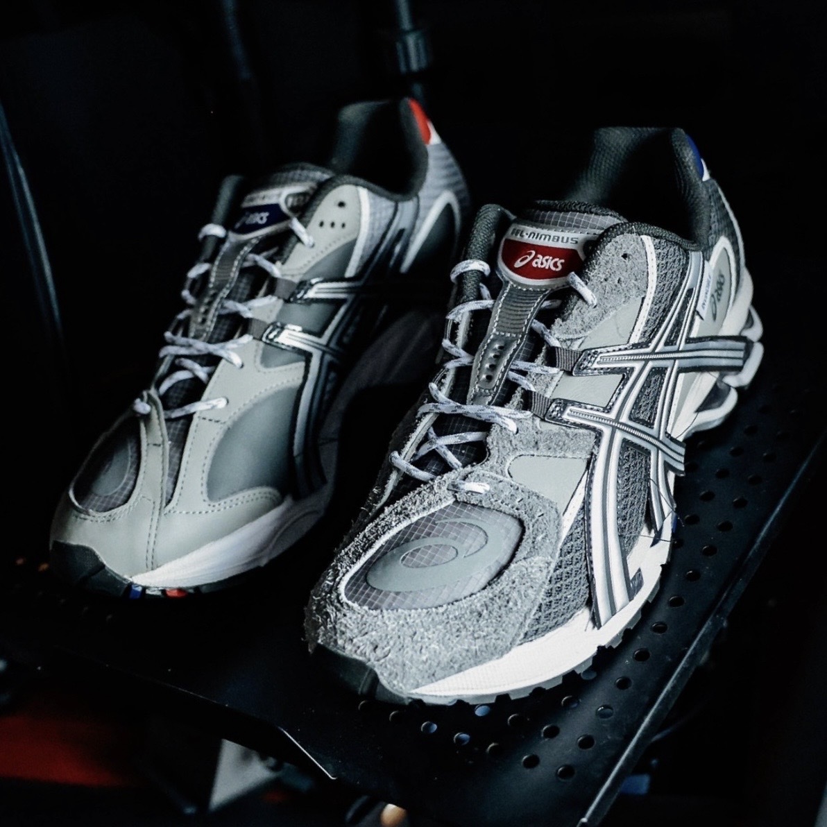 INVINCIBLE x ASICS GEL NIMBUS 10.1 聯名 銀灰 鴛鴦 解構 男鞋 1203A981-020