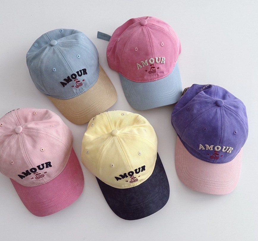 繽紛撞色棒球帽