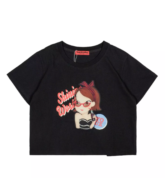 【直播】YOUK SHIM WON LX0305716 短款上衣 (Free Size)