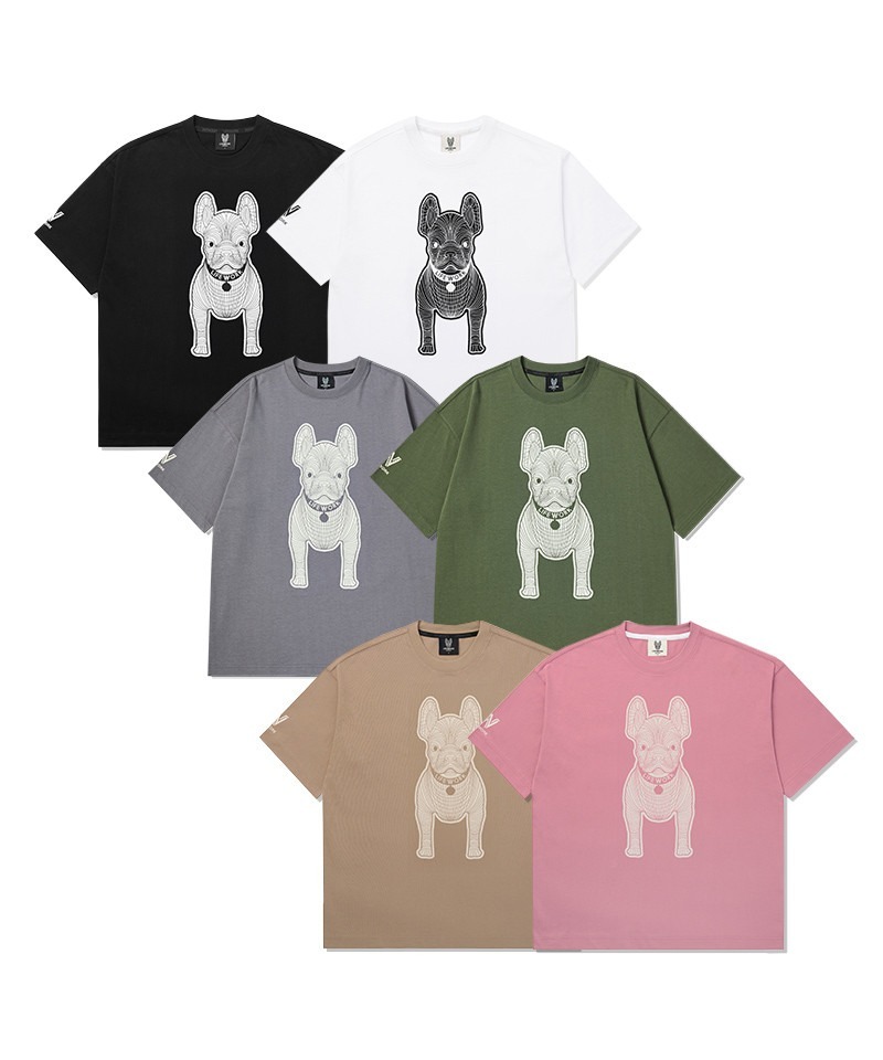 【韓國預購】AKR030412 Lifework 經典前後Logo男女同款短袖上衣