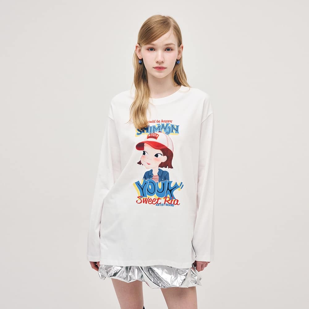 【直播】YOUK SHIM WON LX0305722 長袖款上衣 (Free Size)