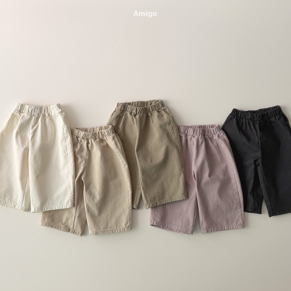 韓國🇰🇷Amigo 基本款休閒長褲(XS-XL)