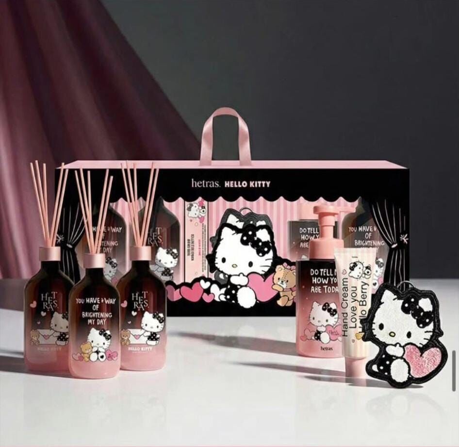 韓國國民香氛品牌 Hetras - Hello Kitty 聯名限量香氛禮盒