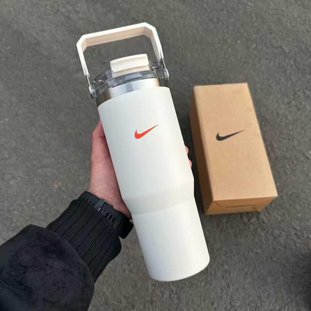 #預購 NIKE 不鏽鋼 提把 環保杯 冰壩杯 800ML 兩色