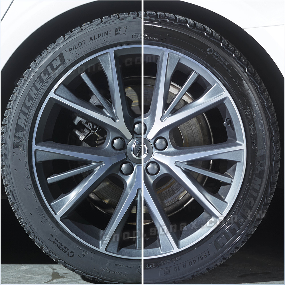 輪胎保養效果比較圖