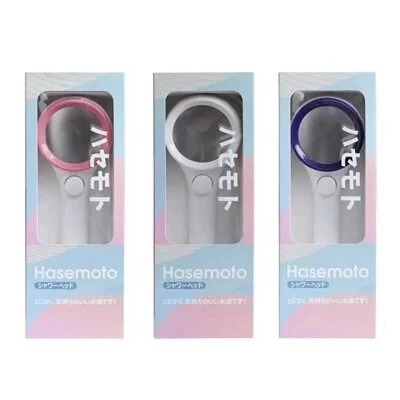 (6784) 日本製 Hasemoto 增壓節水花灑蓮蓬頭【3色可選】