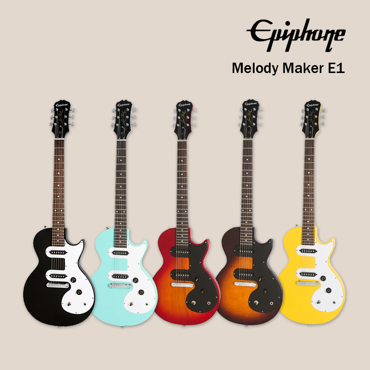 EPIPHONE Melody Maker E1 電吉他 單單 附袋 六色售