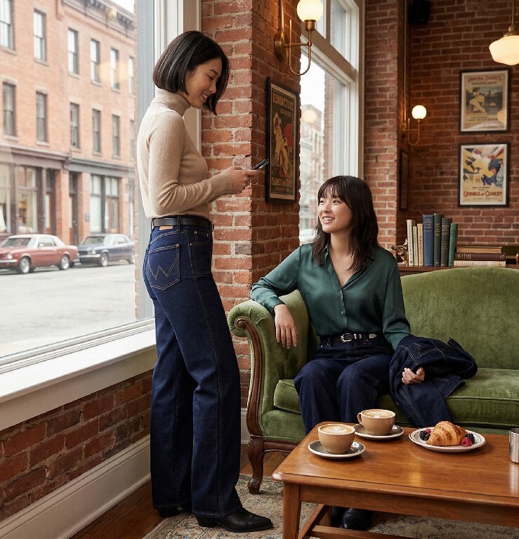 【預購】Levi's H030505 美式復古深藍直筒牛仔褲