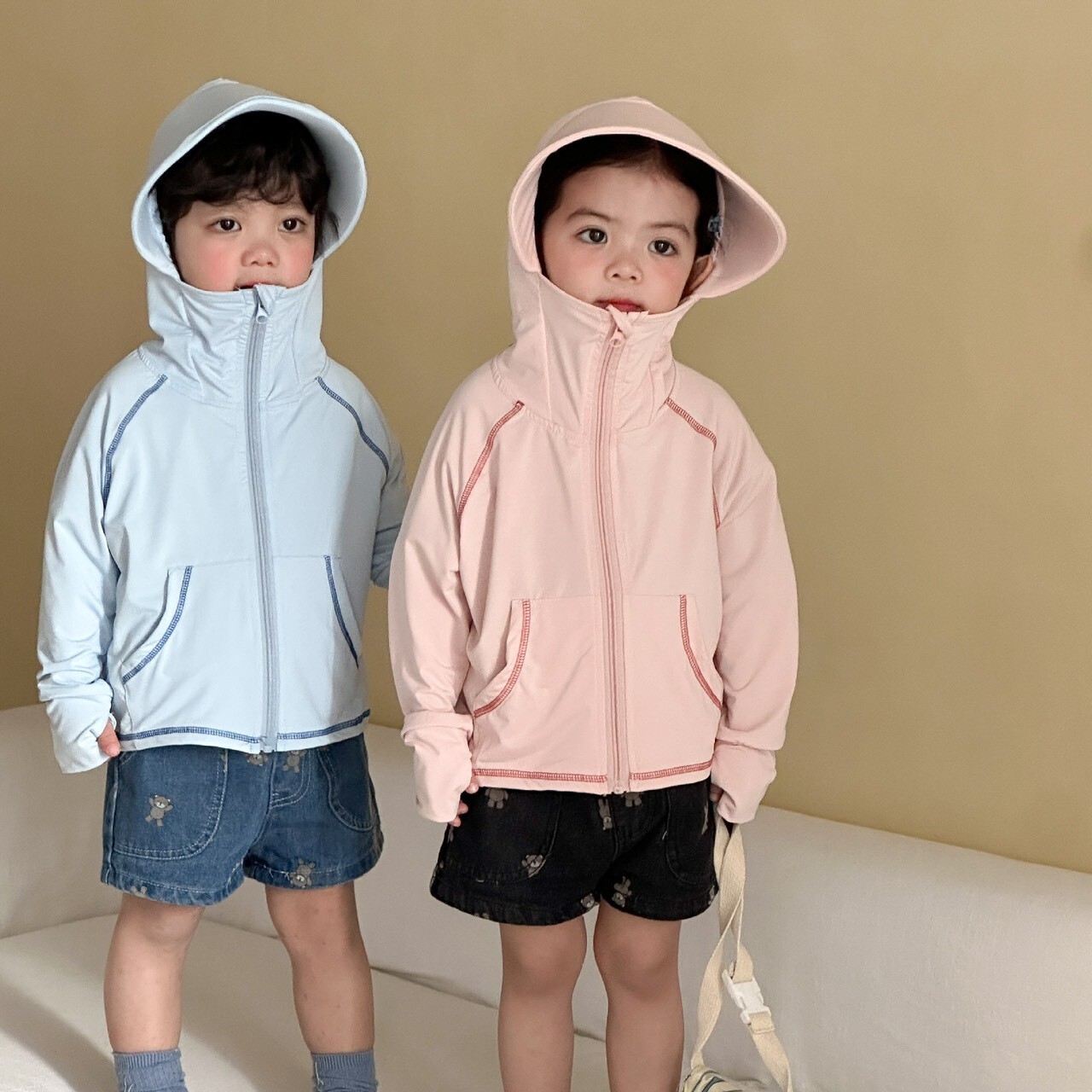 太陽太大 ꕀꕀꕀ來件寶寶防曬外套