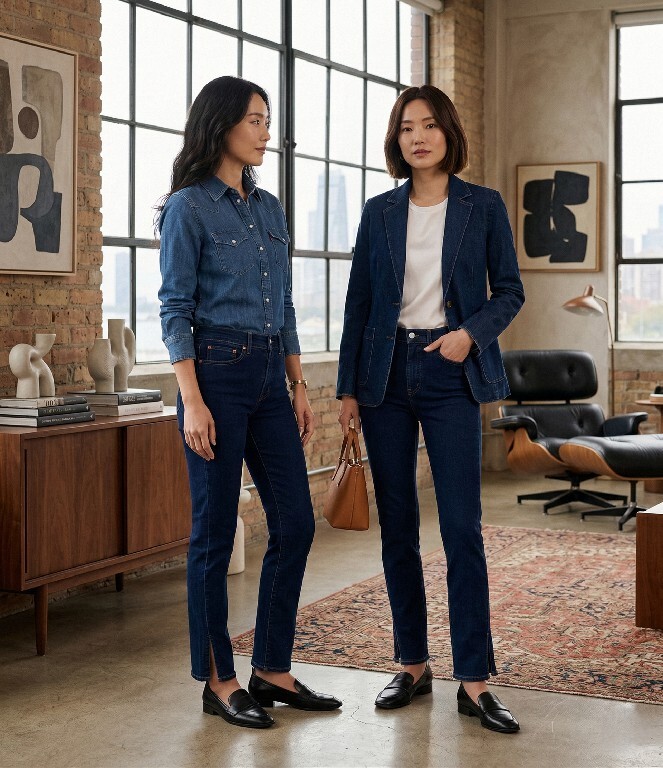 【預購】Levi's H030506 724 修身直筒牛仔褲