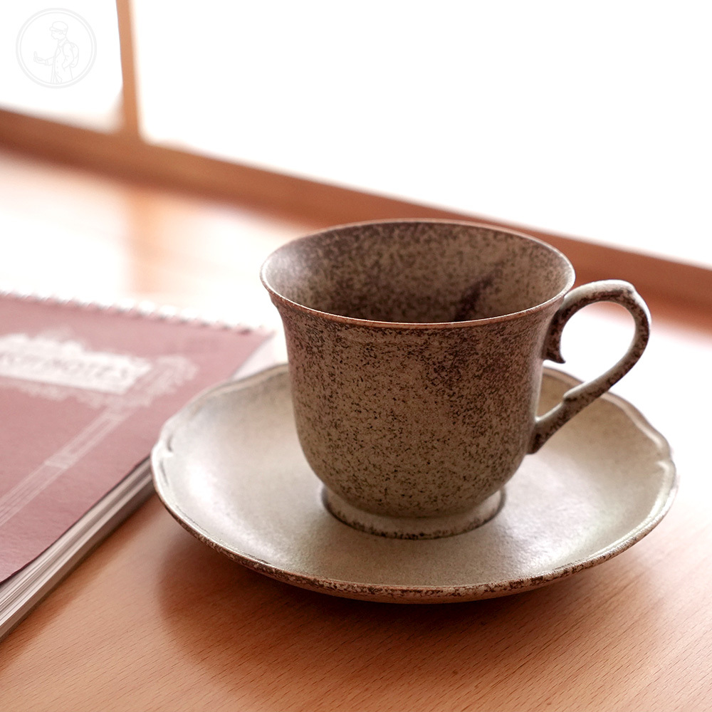 美濃燒古典馬克杯盤組