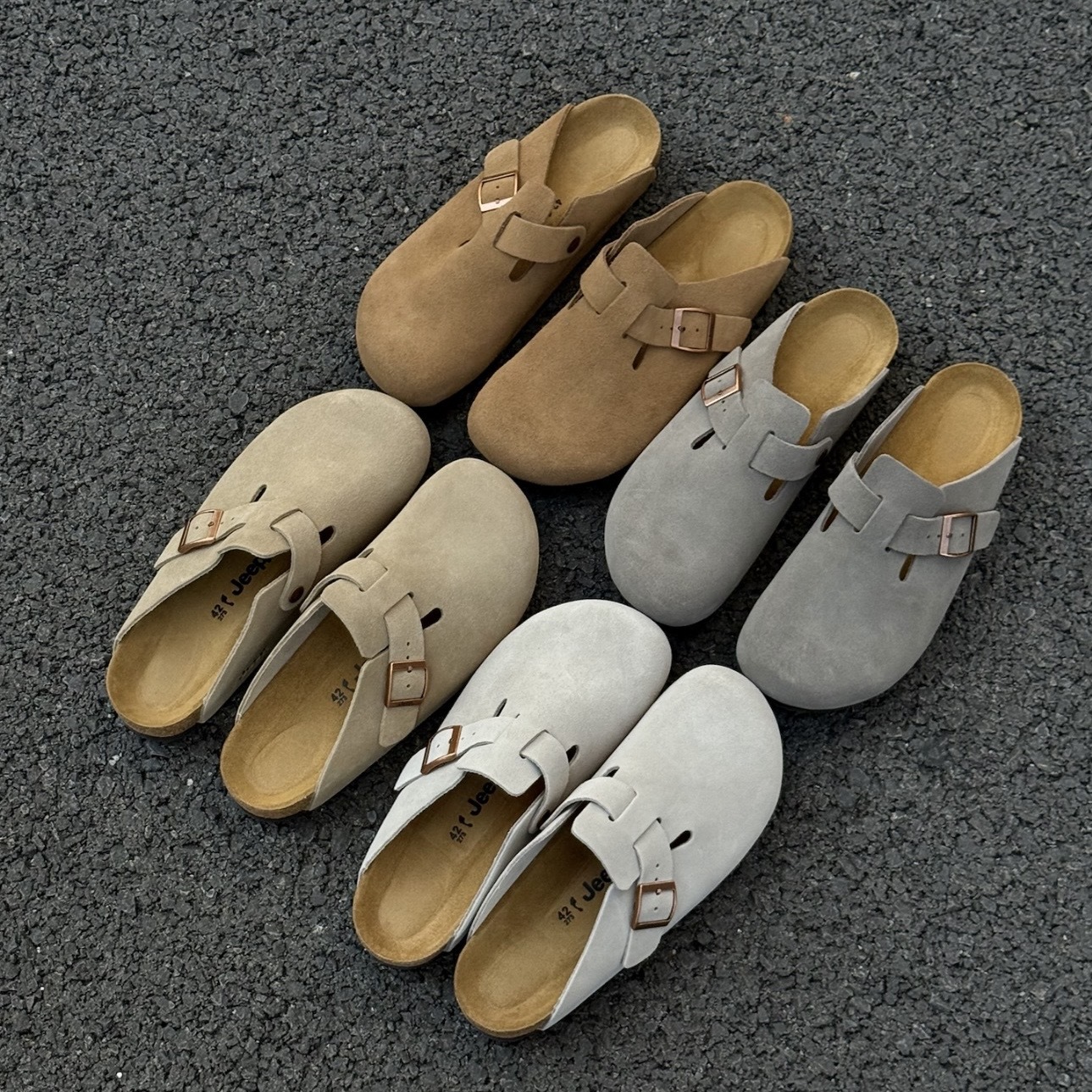 JEEP 勃肯鞋 包頭拖鞋 懶人鞋 男女同款 休閒 2026新款