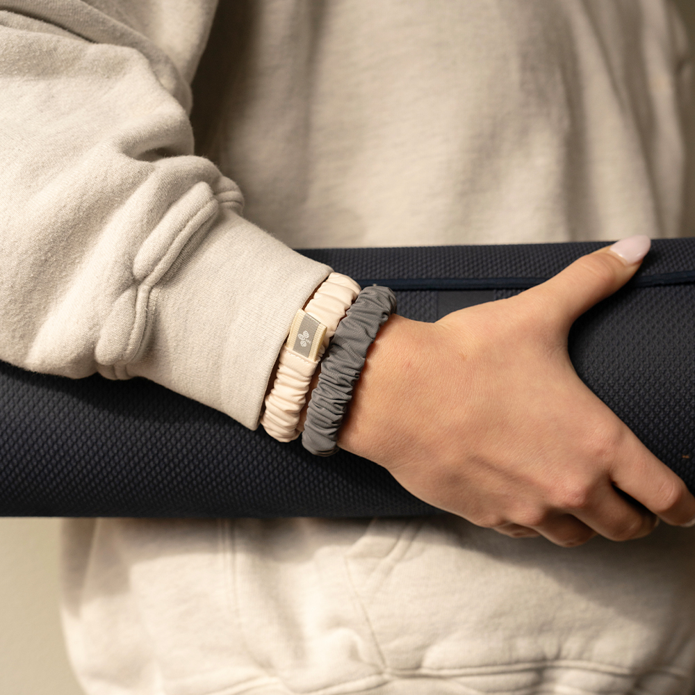 L. ERICKSON 細褶運動髮圈-5入〈腮紅粉〉