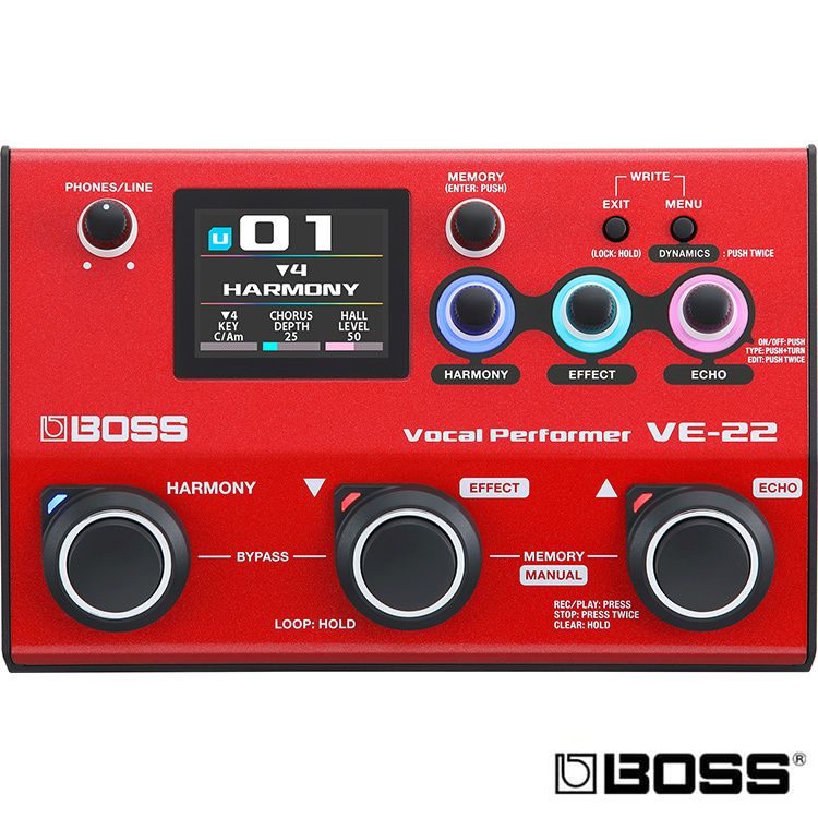 Boss VE-22 人聲 效果器