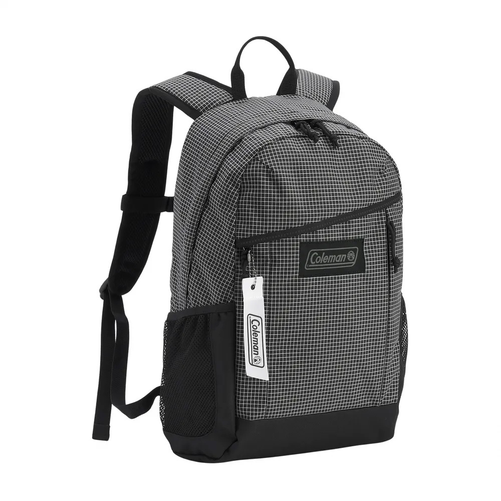 美國品牌Coleman 15L WALKER 背囊 -黑色方格 (28 x 41 x 17cm)-2235115