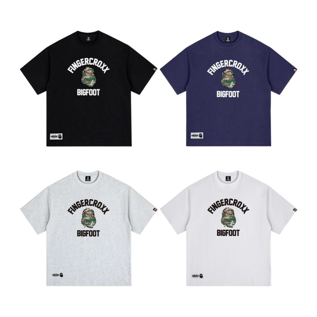 Fingercroxx FGXX 猿人 "BIGFOOT" 寬鬆純棉短袖 FGXTEW0000210