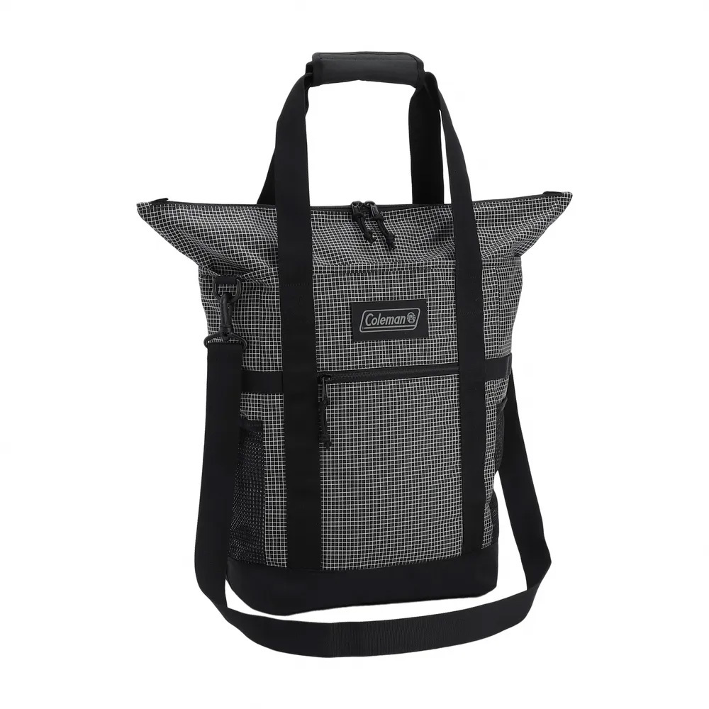 美國品牌Coleman 24L WALKER 手提背包 -黑色方格 (42 x 39 x 18cm)-2235113