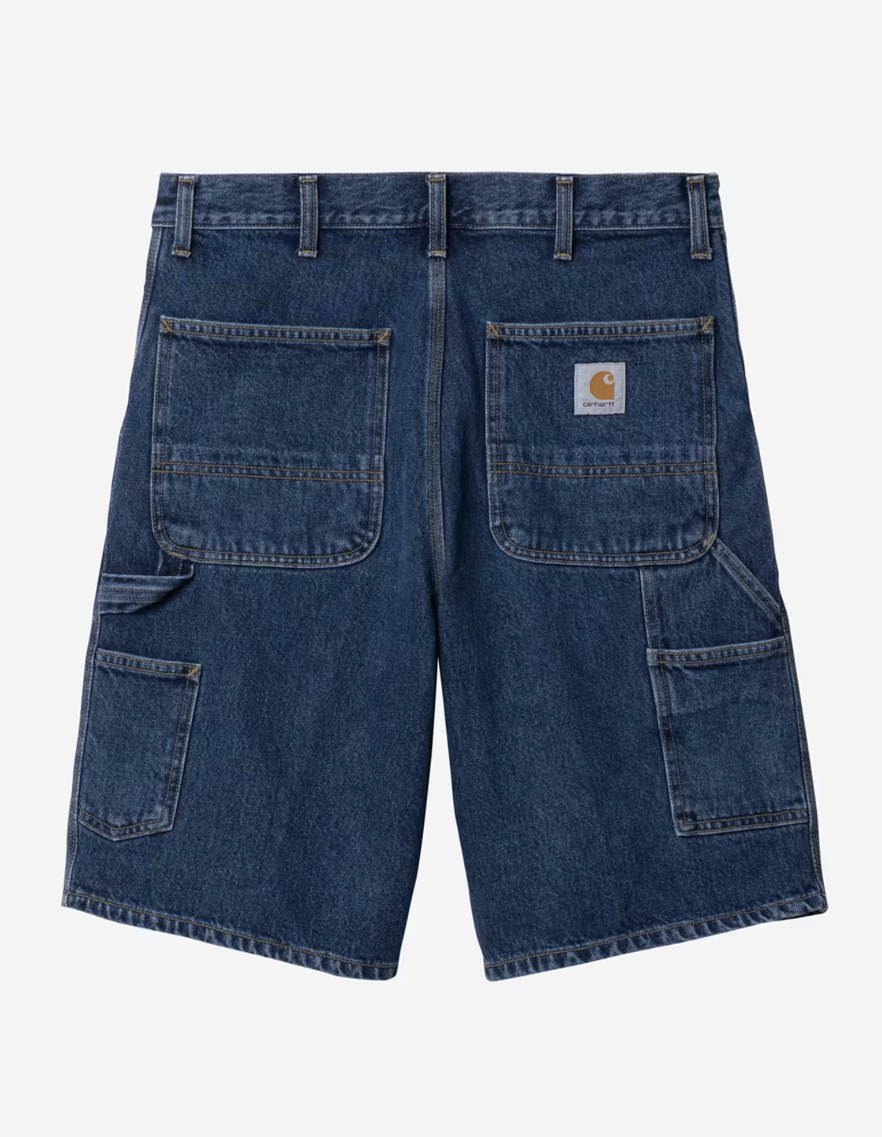 [現貨] CARHARTT WIP SINGLE KNEE SHORT | BLUE STONE WASHED