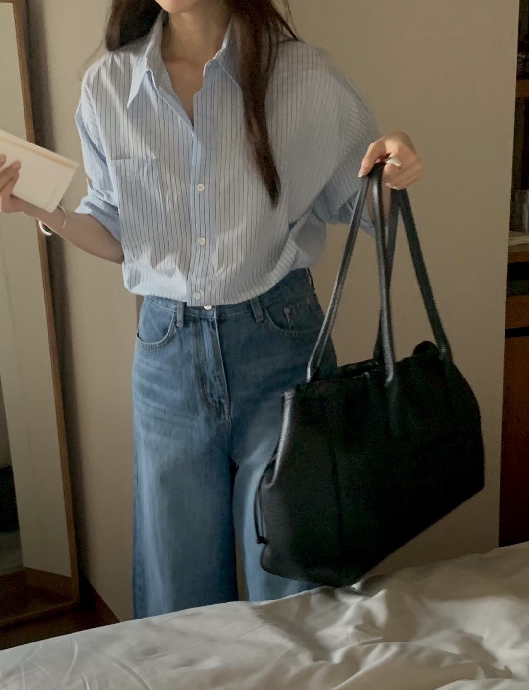 Ringo stripe pocket shirt