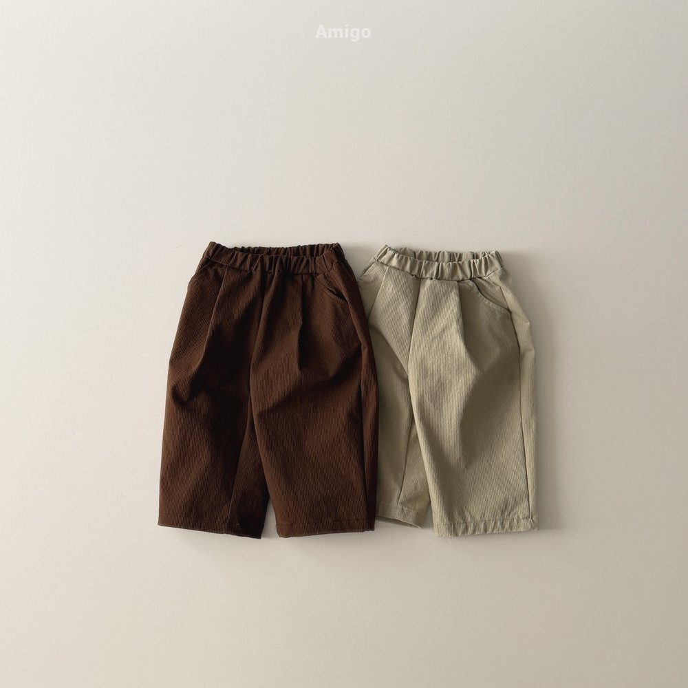 韓國🇰🇷Amigo 紳士休閒褲(XS-XL)