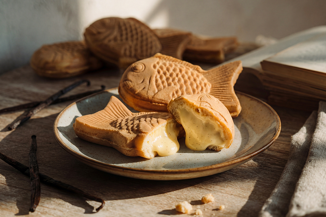 🔥無麩質米雕魚燒-麻糬口感🔥 劉瑞峰老師線上甜點課程