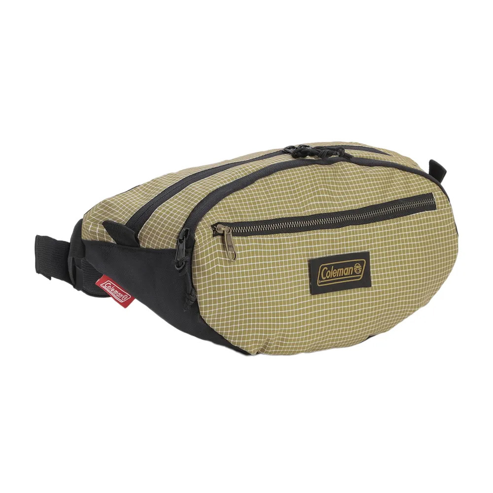 美國品牌Coleman 5L WALKER 腰包 -棕色方格 (35 x 18 x 8cm)-2235101