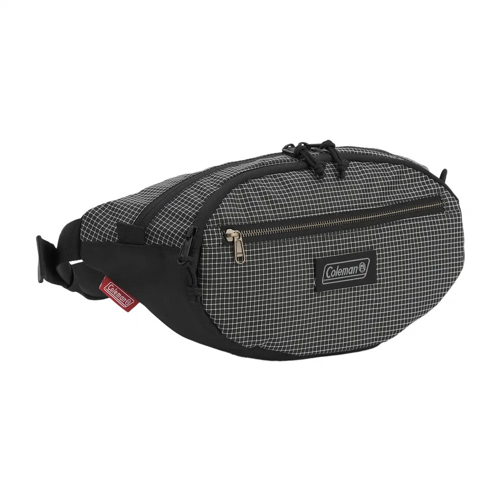 美國品牌Coleman 5L WALKER 腰包 -黑色方格 (35 x 18 x 8cm)-2235111