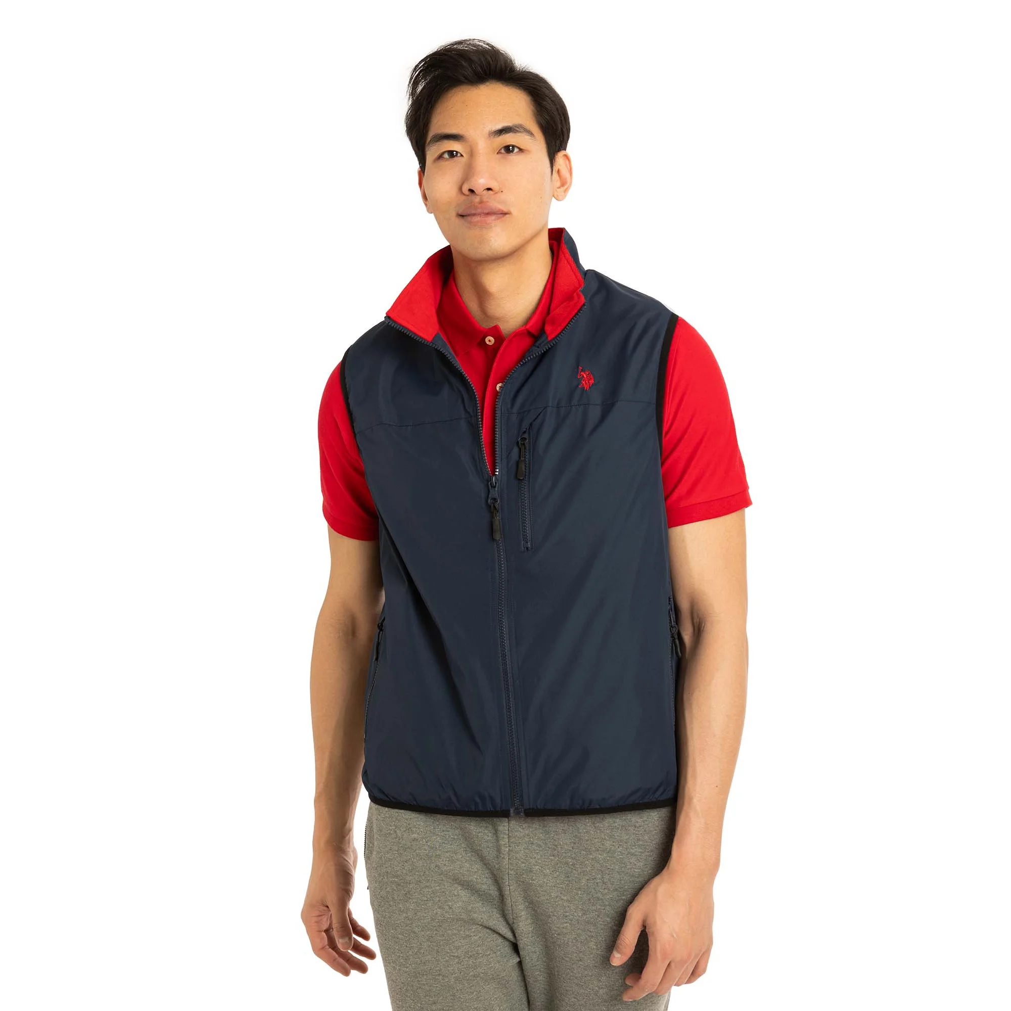 【現貨】U.S. Polo Assn H030513 男裝經典刷毛內裏保暖背心