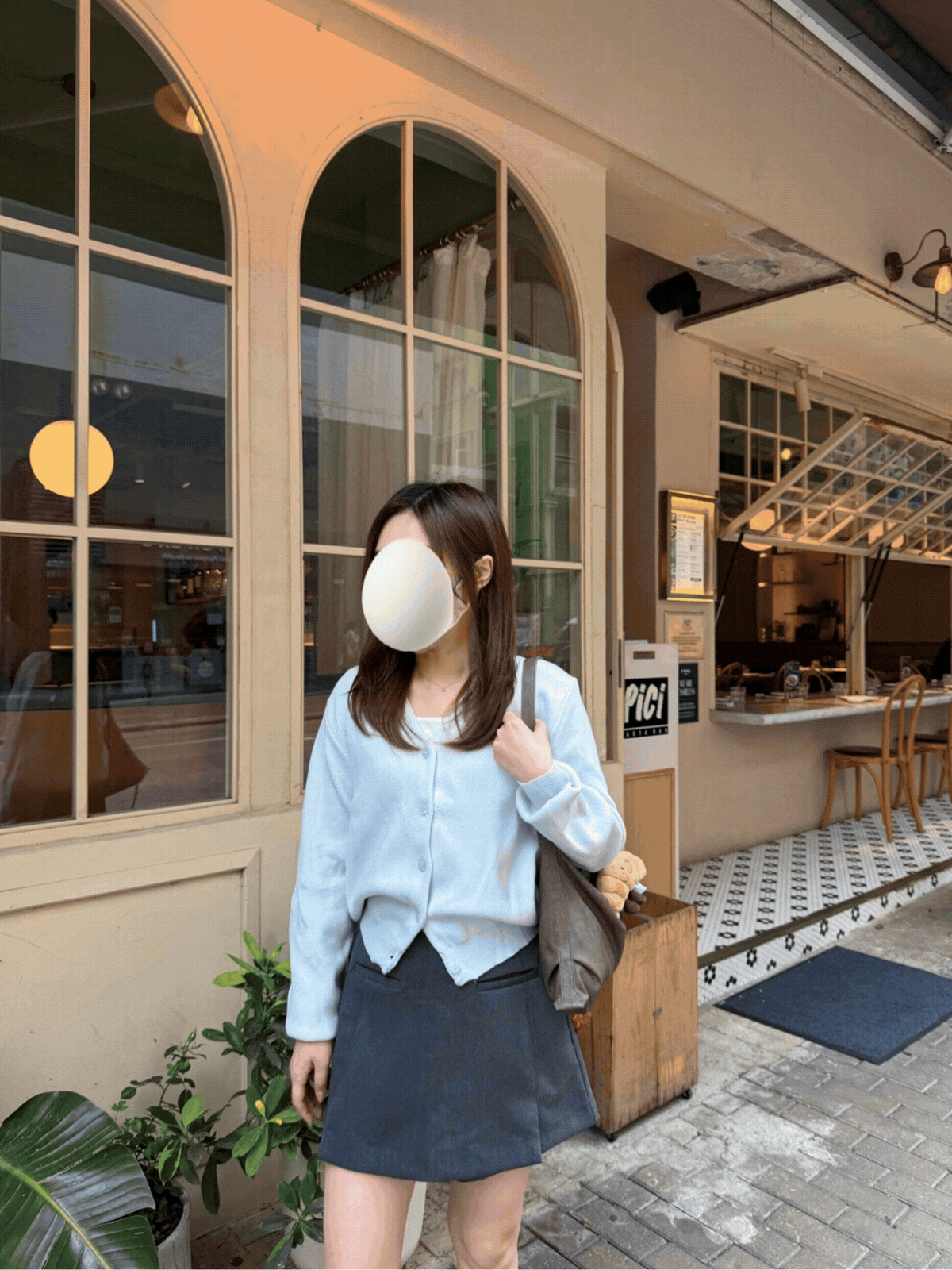 《KR》14色可選! V領微挺身針織外套