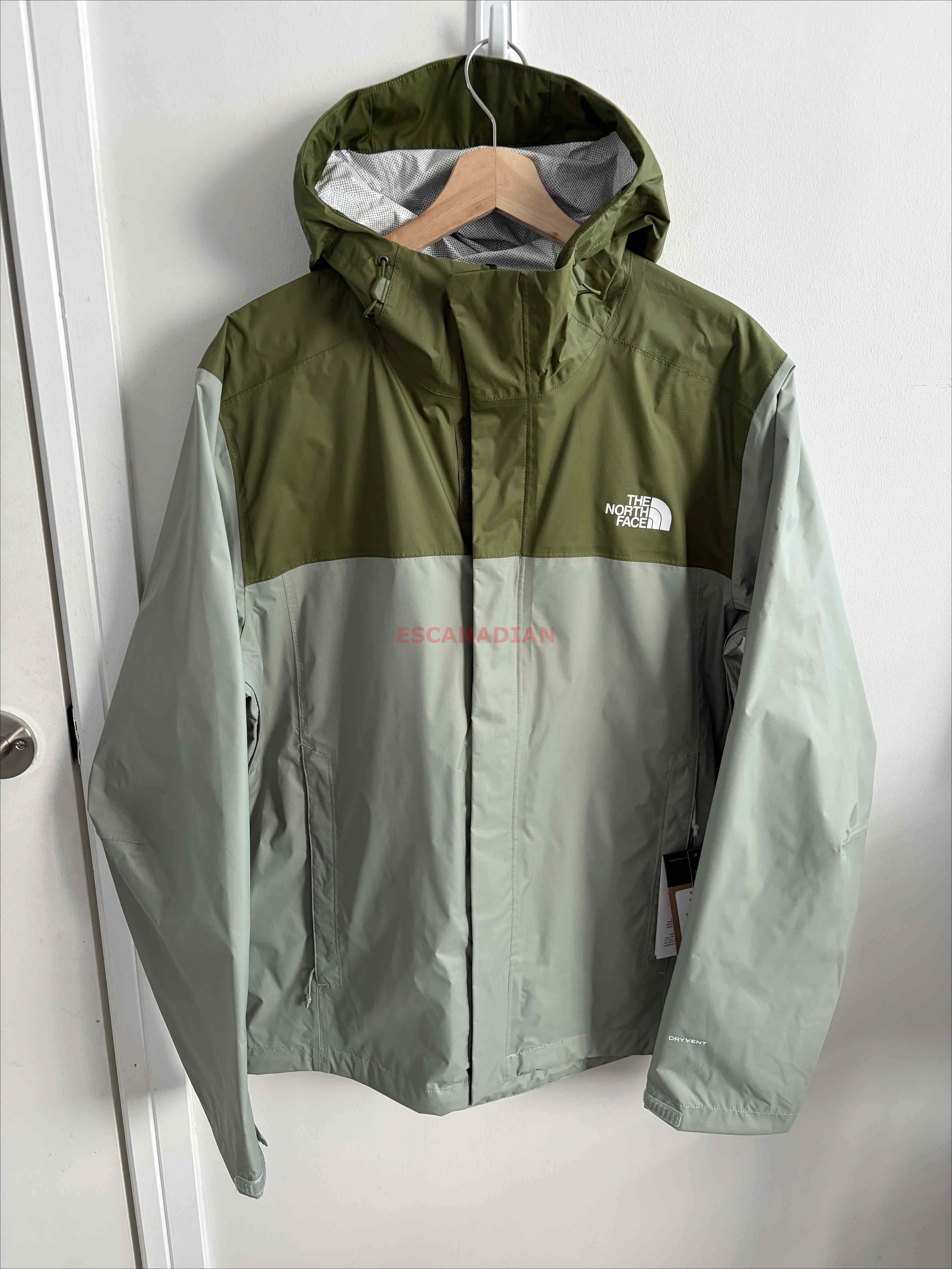 THE NORTH FACE 男大人 Dryvent面料 多功能 高係數防水 防風 可收納 連帽 風衣外套 (2色)