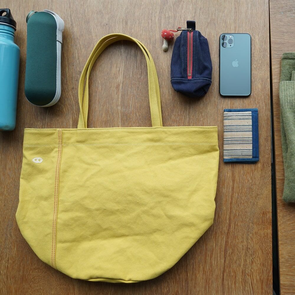 小Cam 經典托特包  檸檬黃