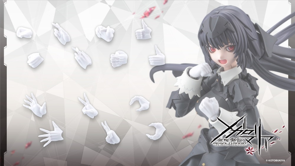 26年7月 無限邂逅Megalo Mari M.S.G EX 手部套件 女性A型 白色Ver.組裝模型