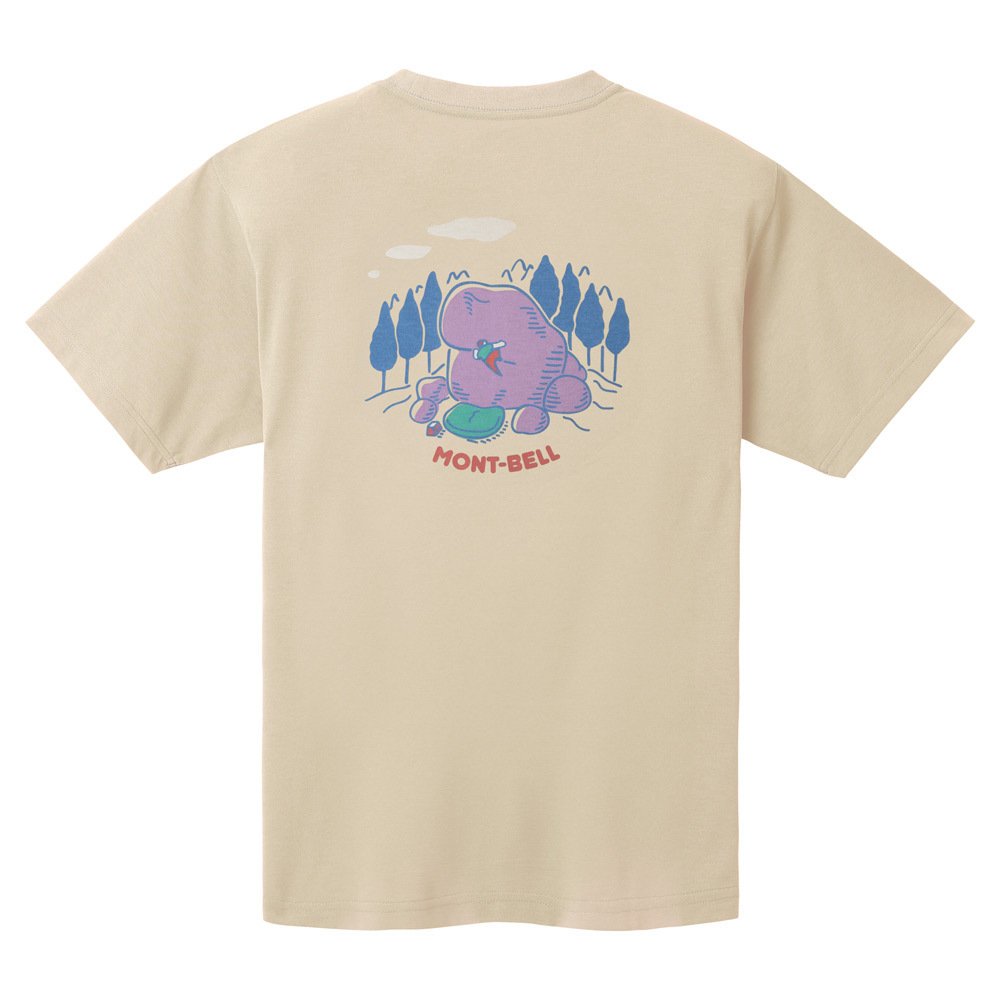 Montbell Wickron Tee Bouldering 透氣快乾 T-Shirt 1114954