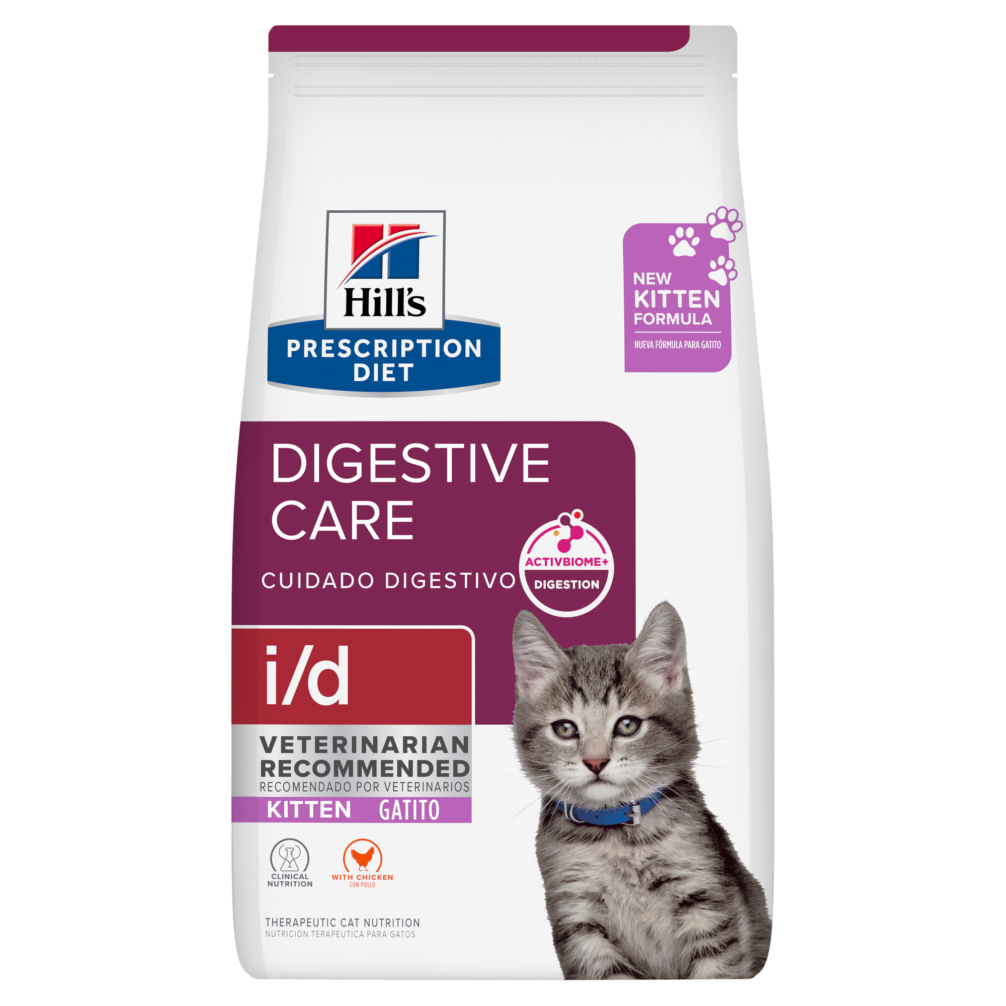 Hill's- 處方食品 幼貓 I/D 消化系統護理貓糧  (4磅) 609308