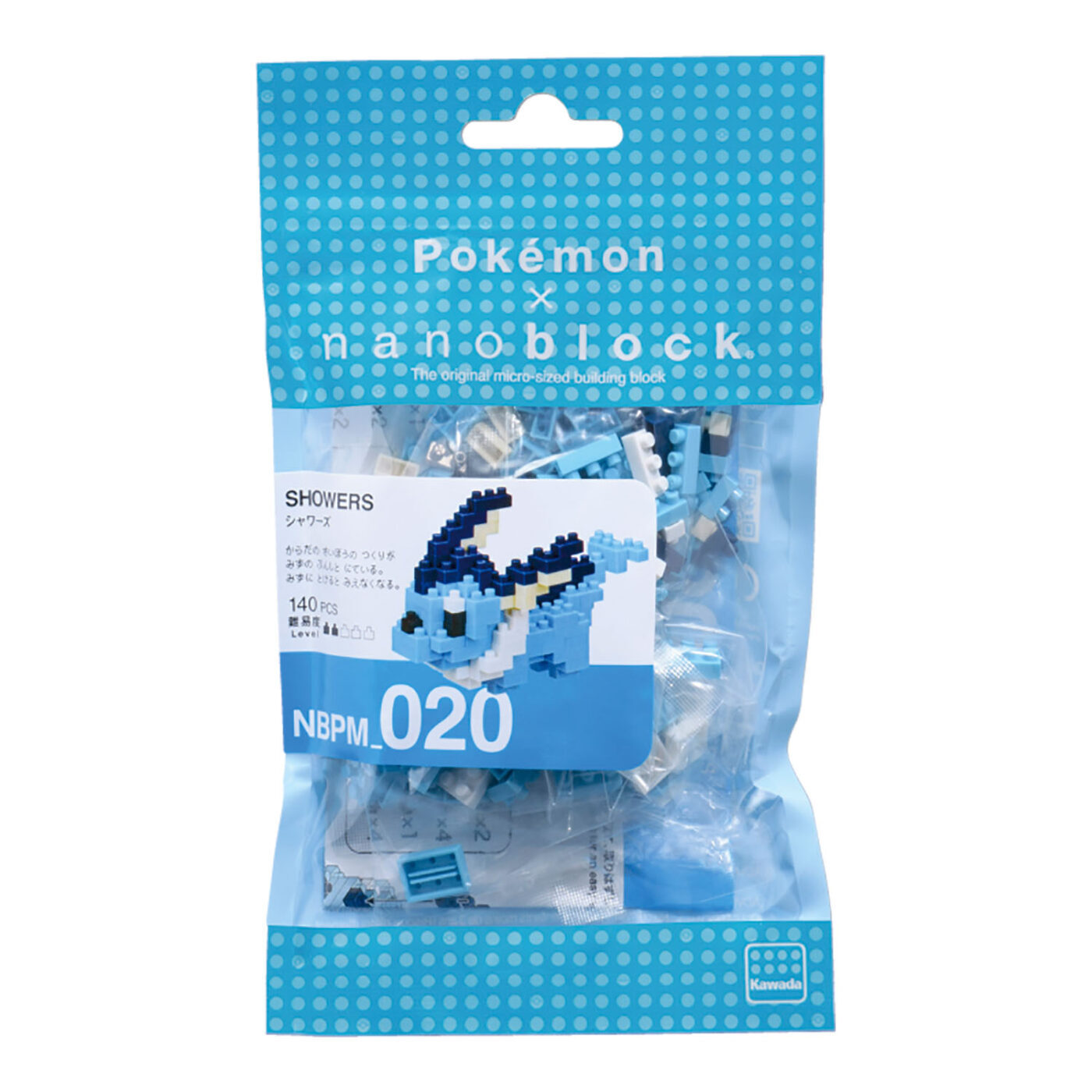 Nanoblock 迷你積木 NBPM_020 水伊布 寶可夢 神奇寶貝