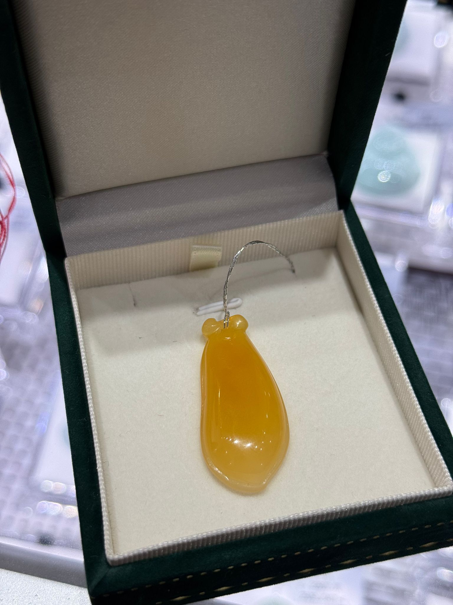 (6807) 黃龍玉福瓜吊墜