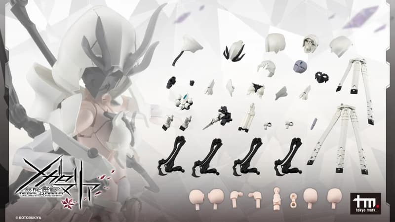 預購26/07 無限邂逅Megalo Mari 代理版 組裝模型 變形單元 EX裝甲 白之魔女