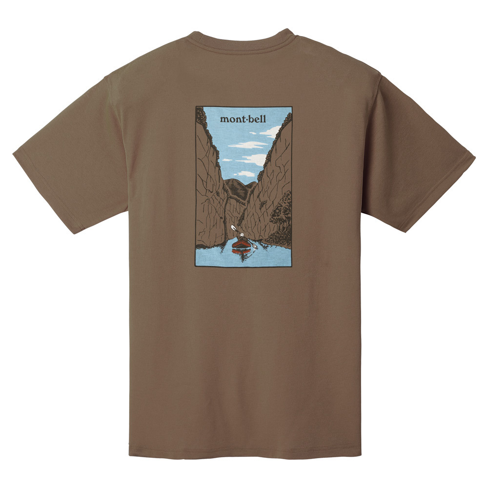 Montbell Wickron Tee Canyon 透氣快乾 T-Shirt 1114956