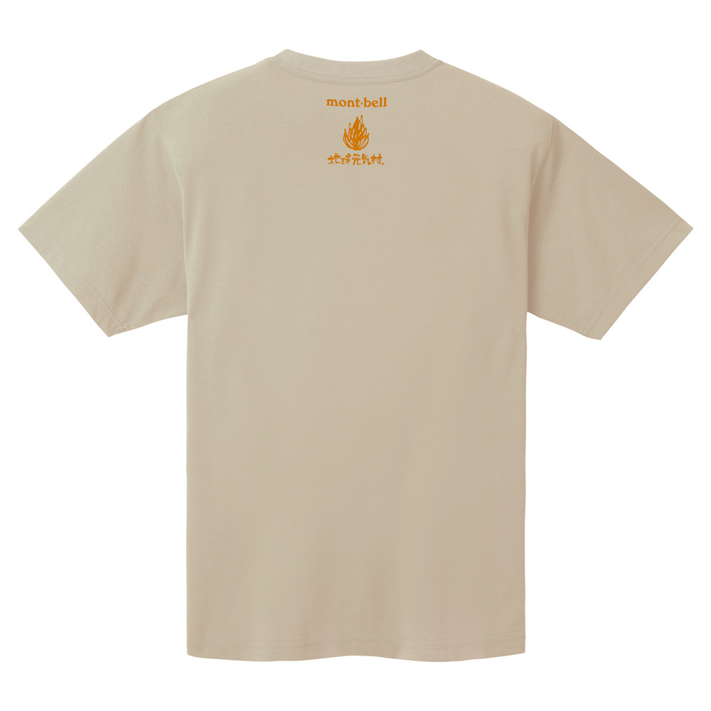 Montbell Wickron Tee EARTH Live & Love 透氣快乾 T-Shirt 1114958