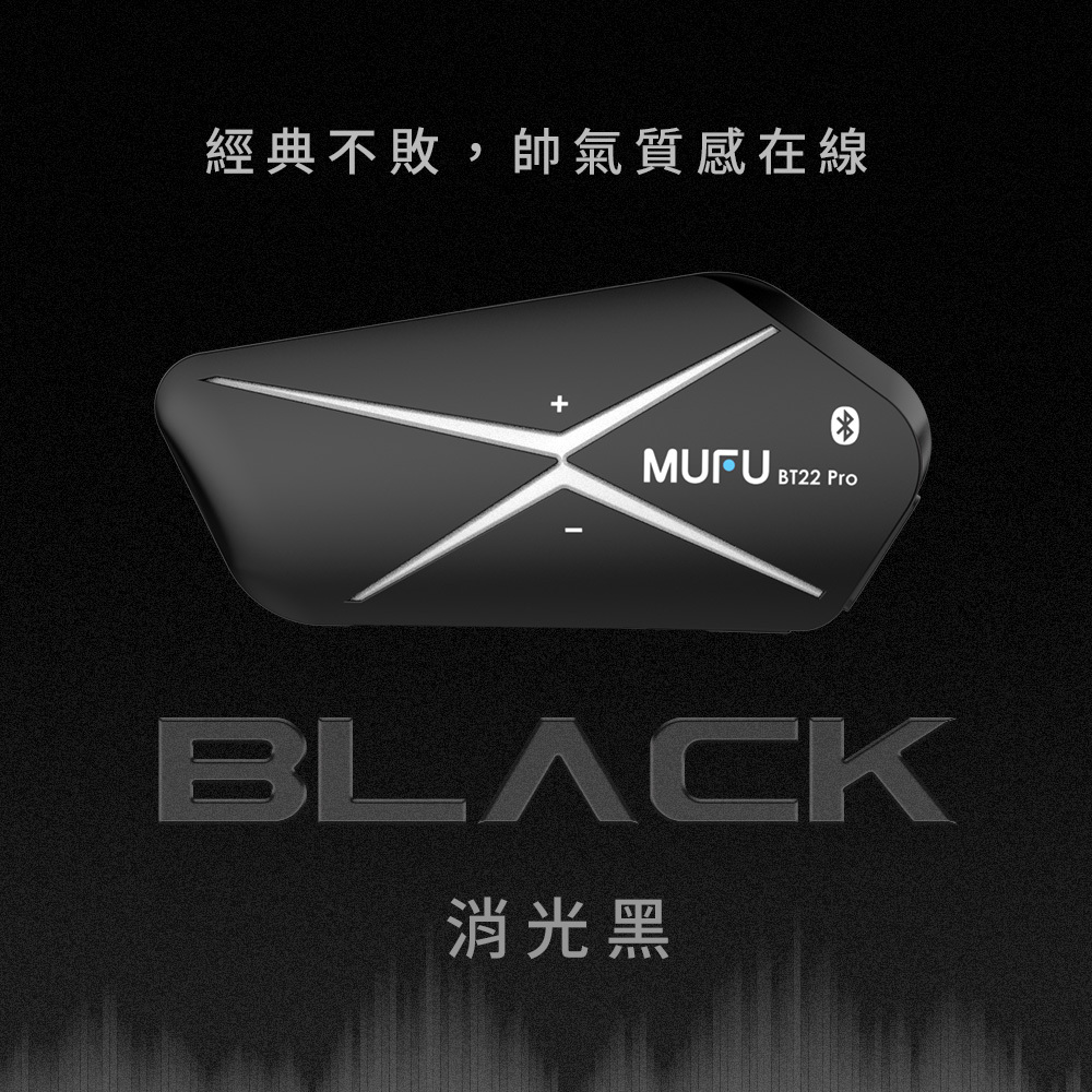 【嘖嘖超早鳥66折預購中】MUFU 安全帽藍牙耳機 BT22 Pro 酷炫機