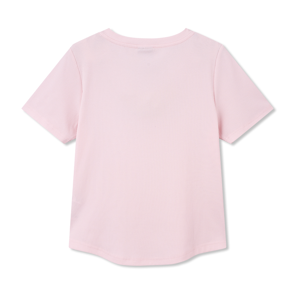 女裝V領短袖T恤