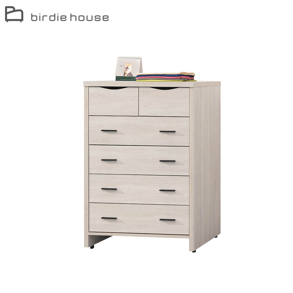 柏蒂家居-諾蘭3尺五斗櫃/六抽收納置物櫃