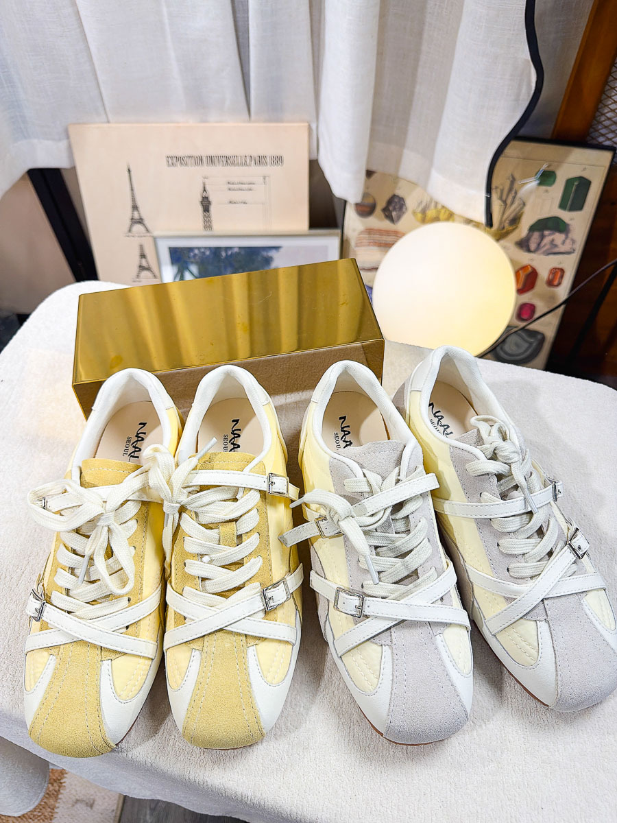 兩扣帶．綁帶．麂皮 拼 尼龍料波鞋 【不設退換】