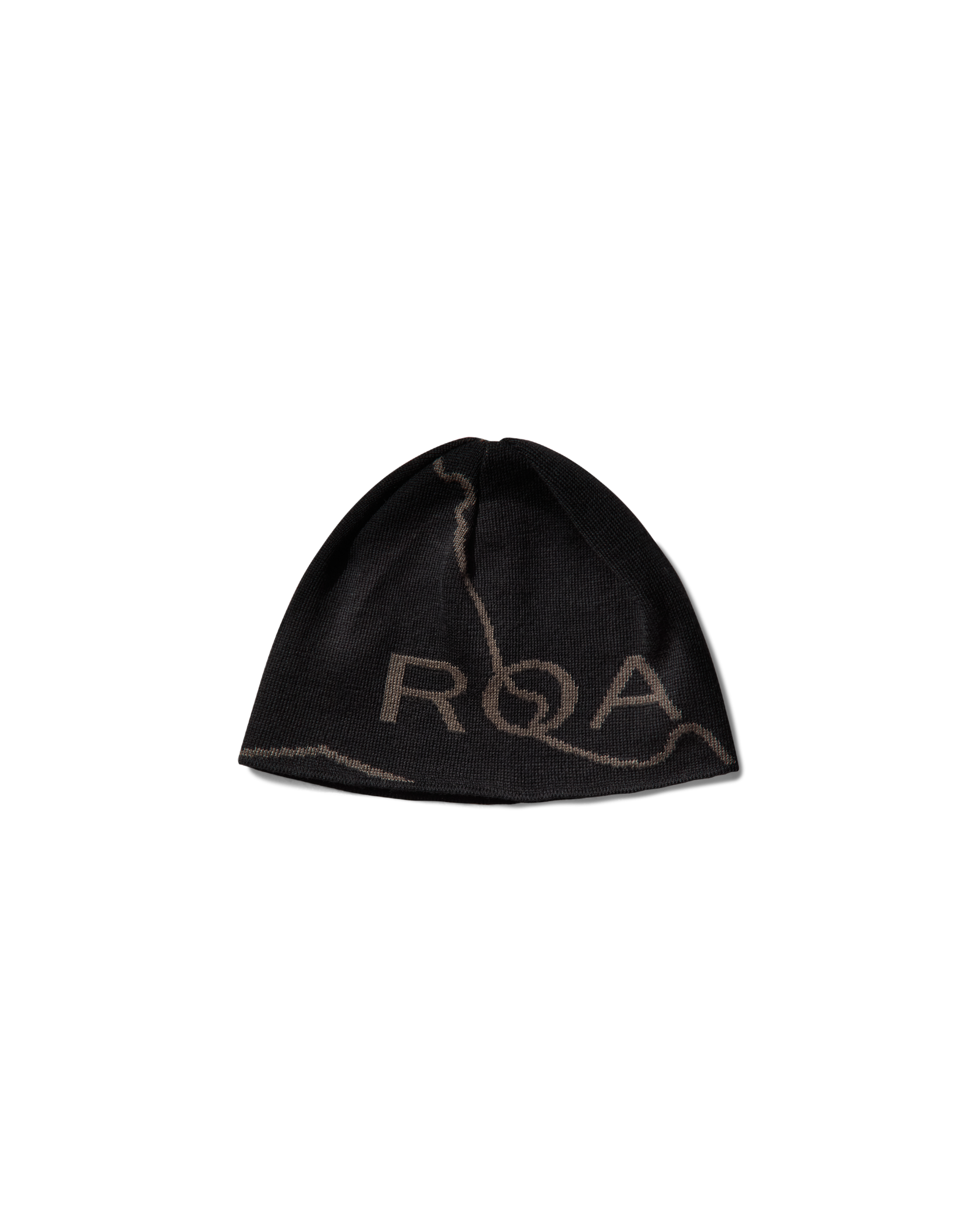 Roa Hiking｜Logo Wool Beanie "Black"