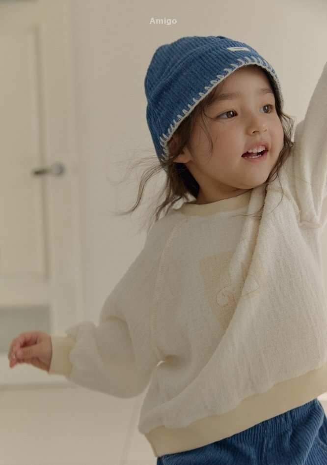 韓國🇰🇷Amigo 復古風A字大學T(XS-XL)