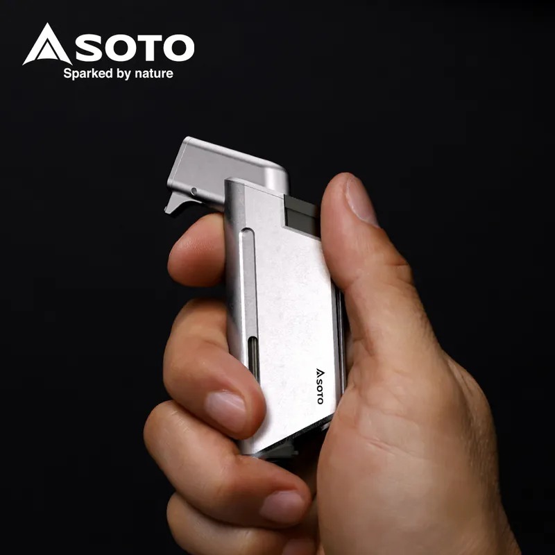 日本 - SOTO 金屬系 L型填充式掌中點火器 ST-489 【日本製】