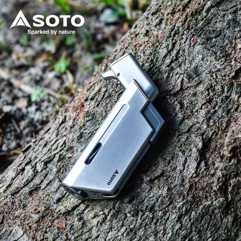 日本 - SOTO 金屬系 L型填充式掌中點火器 ST-489 【日本製】