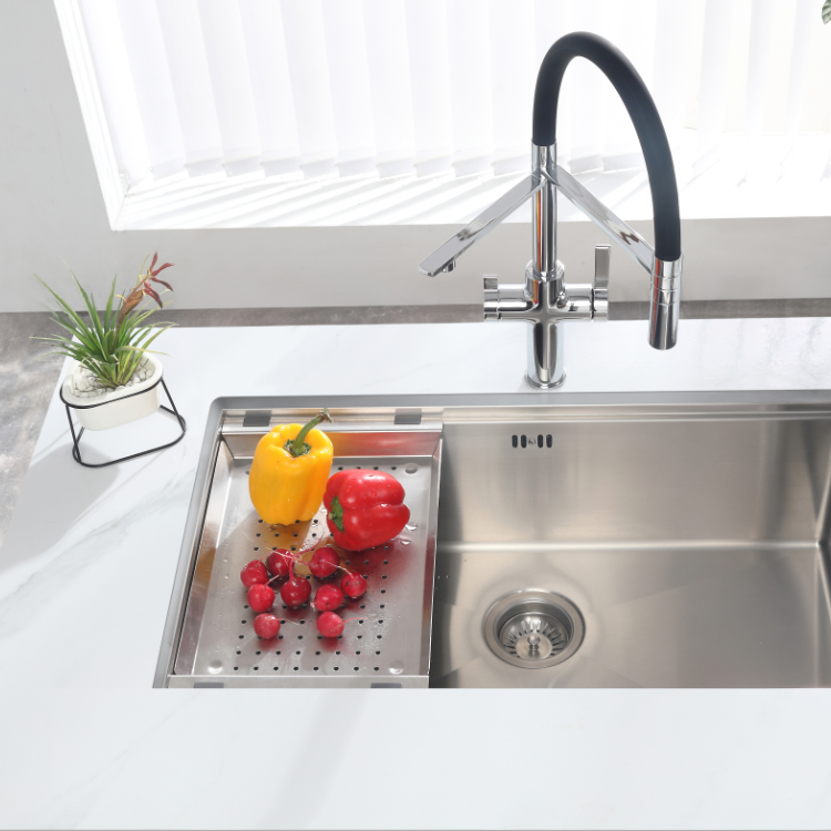 Vizio SS304 Stainless Steel Draining Basket (VZ200217BR)