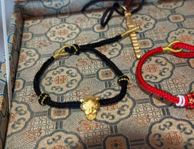 VY018 虎咬錢手串