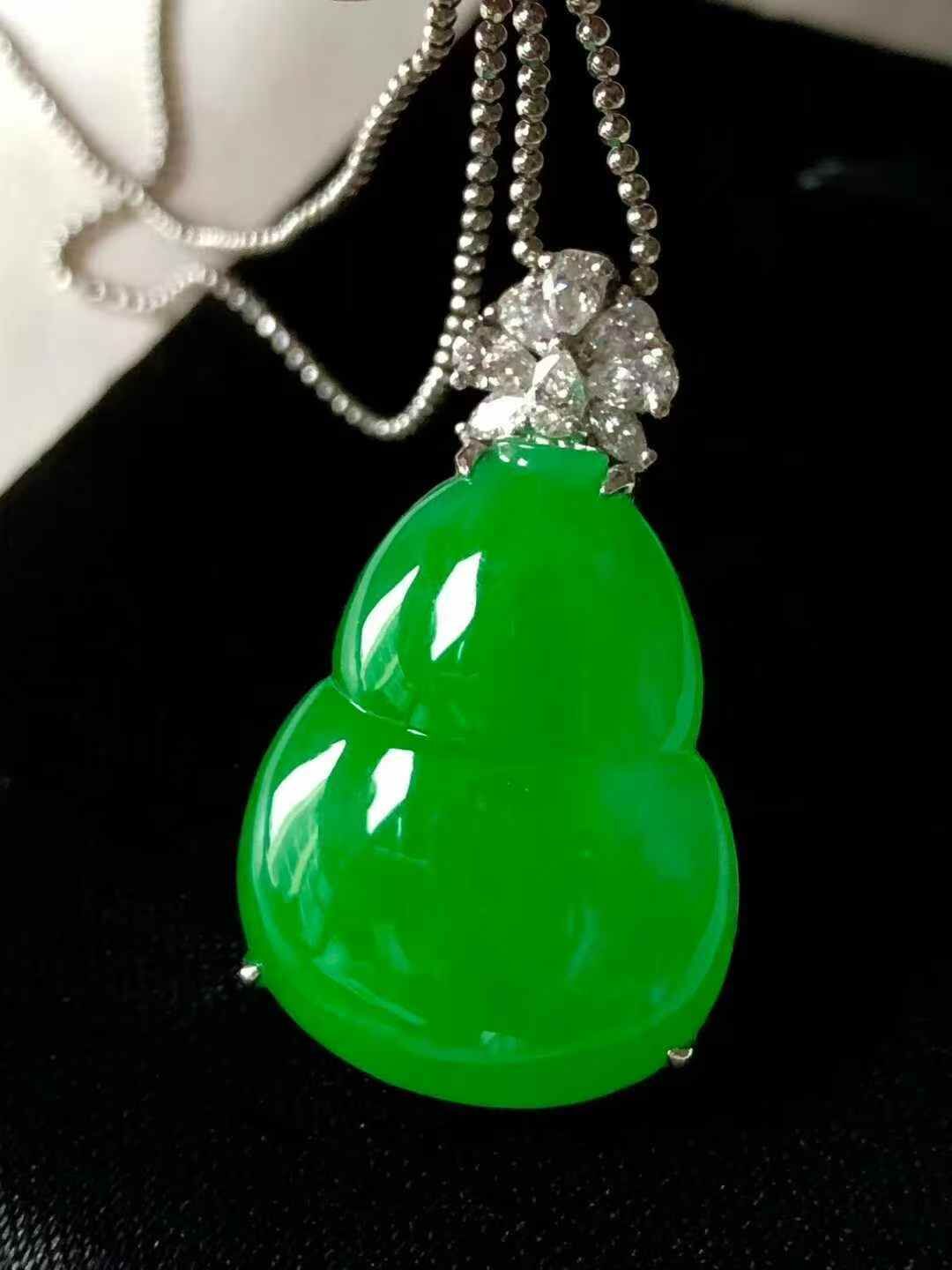 210342 翡翠葫蘆吊墜